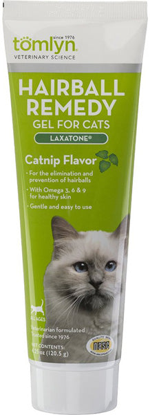 Tomlyn Products Laxatone Catnip Lubricant Gel for Cats oz