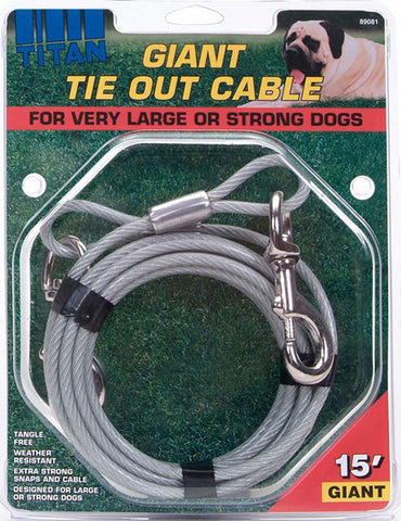Coastal Pet Products - Titan Giant Tie-out Cable