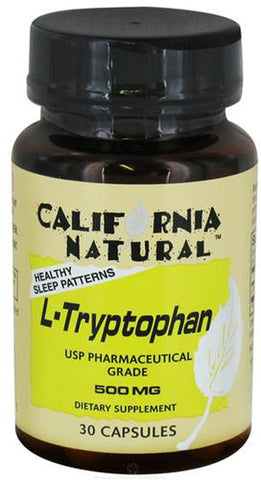 California Natural L Tryptophan 500 mg