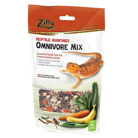 ZILLA - Reptile Munchies Omnivore Mix Treat