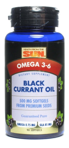 HealthFromTheSun Black Currant Oil 500 mg