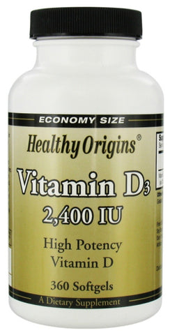 Healthy Origins Vitamin D3 2400 I U