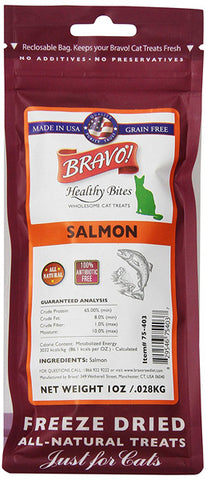 BRAVO - Healthy Bites Salmon Food for Cats