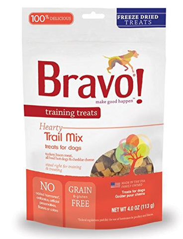 BRAVO - Freeze Dried Trail Mix Training Treats for Dogs