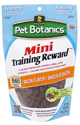 PET BOTANICS - Mini Training Reward Duck & Bacon Flavor Dog Treats