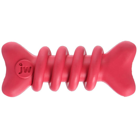 JW - SillySounds Spiral Bone Dog Toy Medium