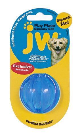 JW - Play Place Squeaky Ball Dog Toy Small
