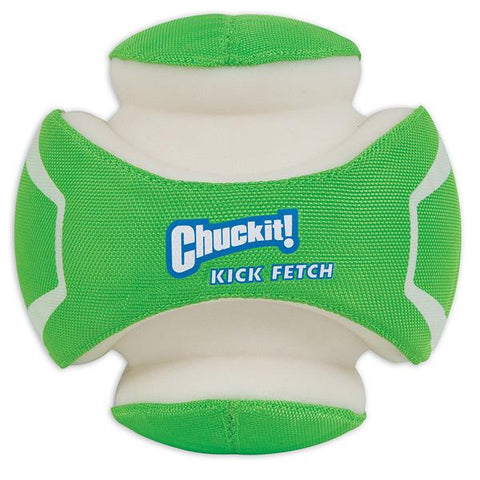 CHUCKIT - Kick Fetch Max Glow Dog Toy Green Large
