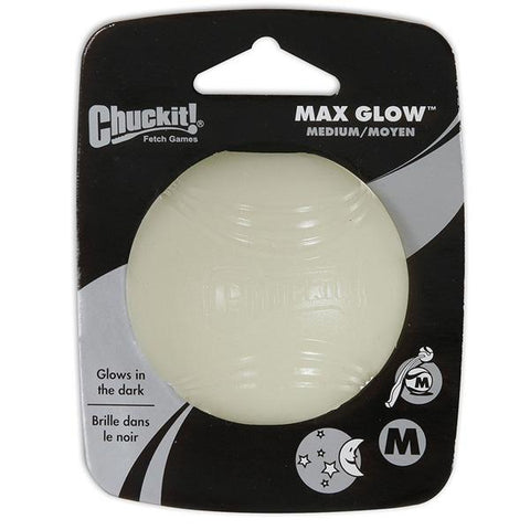 CHUCKIT - Max Glow Ball Dog Toy Medium