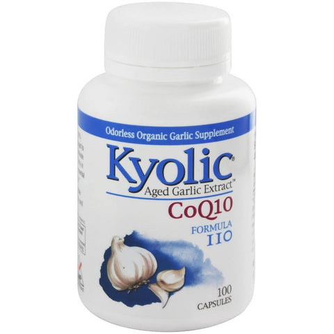 Kyolic Aged Garlic Extract with CoQ10 Formula 110