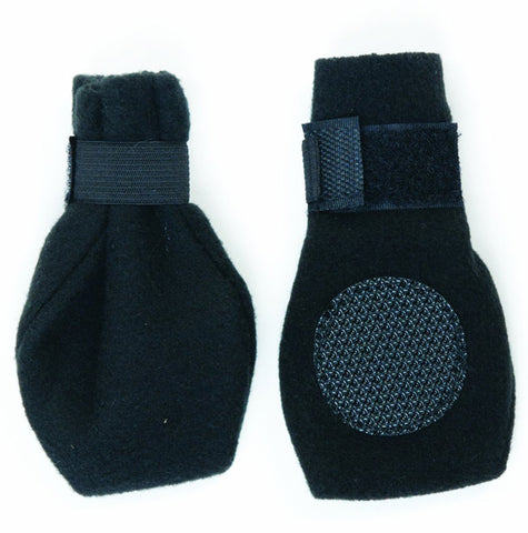 FASHION PET - Arctic Fleece Dog Boots Black X-Small