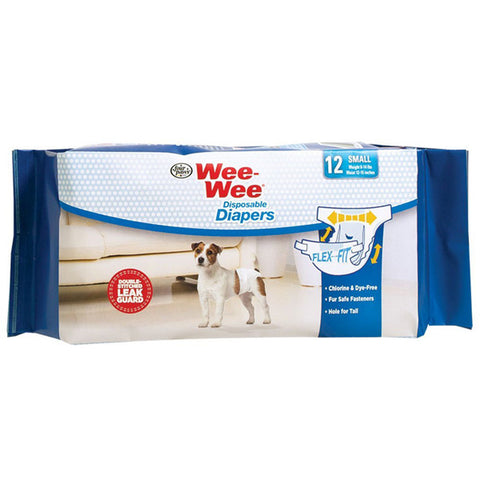 WEE-WEE - Disposable Dog Diapers Small