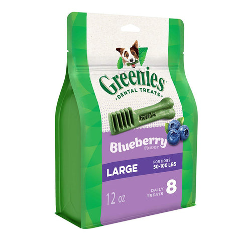 GREENIES - Blueberry Dental Dog Treats Large