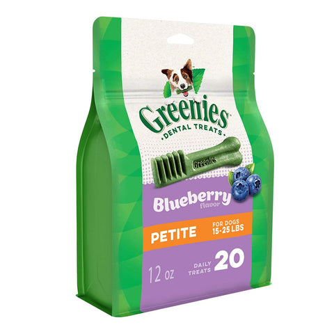 GREENIES - Blueberry Dental Dog Treats Petite