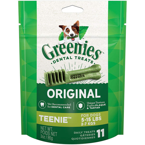 GREENIES - Original Dental Dog Treats Teenie