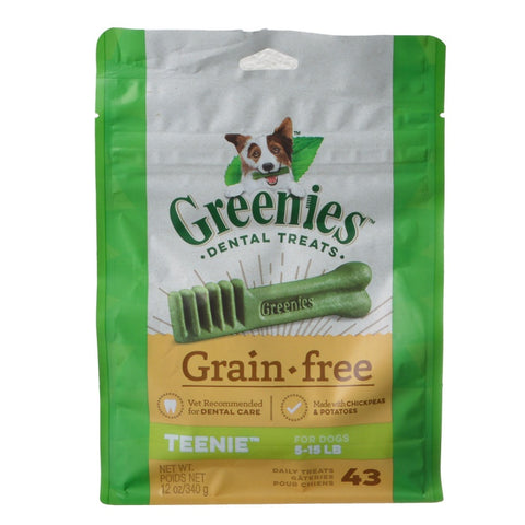 GREENIES - Grain Free Dental Dog Treats Teenie