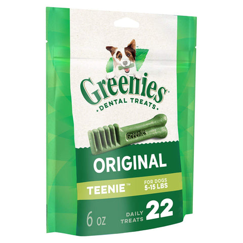 GREENIES - Original Dental Dog Treats Teenie