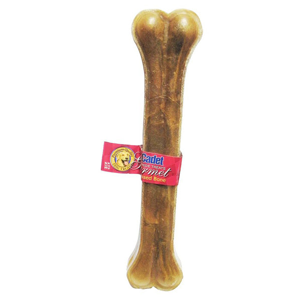 CADET - Pressed Rawhide Dog Treat Bone