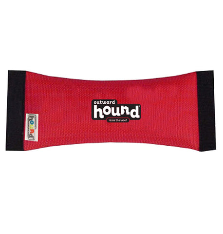 OUTWARD HOUND - FireHose Squeak N' Fetch Dog Toy Red Large