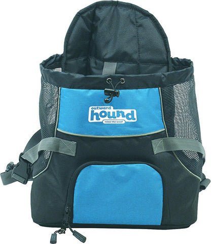 OUTWARD HOUND - Pooch Pouch Front Carrier For Dogs Blue Medium