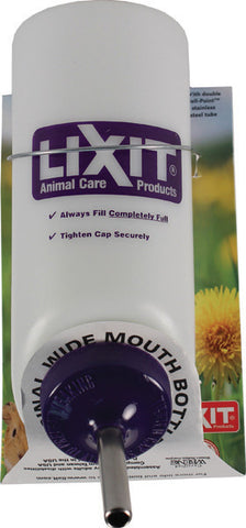 LIXIT - Natural Wide Mouth Water Bottle for Pets