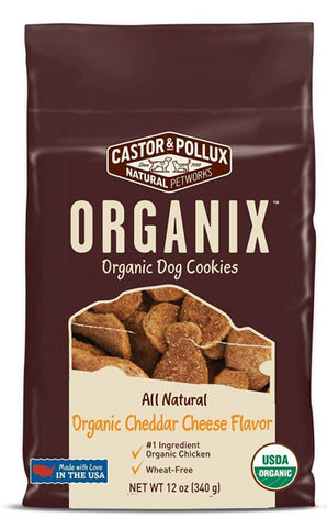 ORGANIX - Organic Dog Cookies Cheddar Cheese Flavor