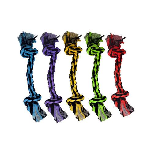 MULTIPET - Nuts for Knots 2-Knot Rope Dog Toy