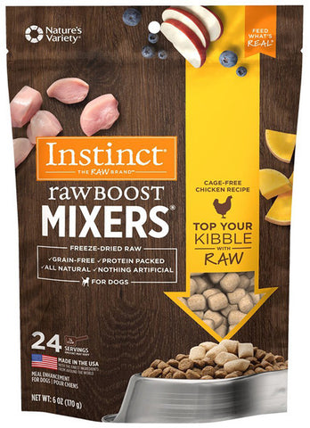 INSTINCT - Freeze-Dried Raw Boost Mixers Chicken Recipe Dog Food Topper