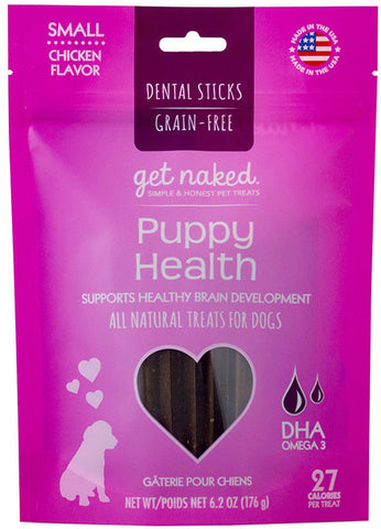 N-BONE - Get Naked Puppy Health Dental Chew Sticks