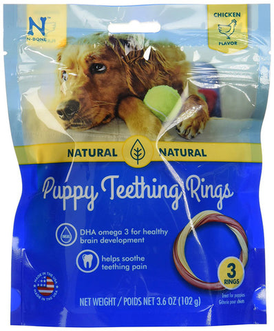 N-BONE - Puppy Teething Ring Chicken Flavor