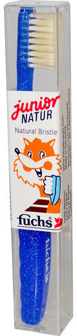 Fuchs Brushes Natural Bristles Junior Toothbrush Medium