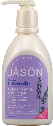 Jason Natural Lavender Satin Shower Body Wash