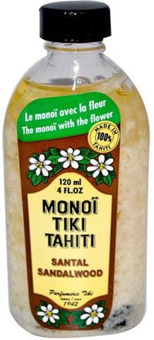 Monoi Tiare Tahiti Coconut Oil Sandalwood