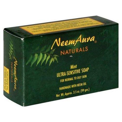 Neemaura Naturals Neem Soap Mint Normal to Oily Skin