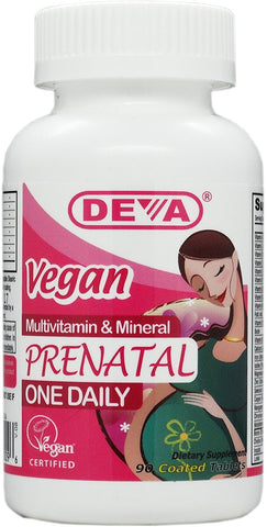 Deva Nutrition Vegan Prenatal Multivitamin and Mineral