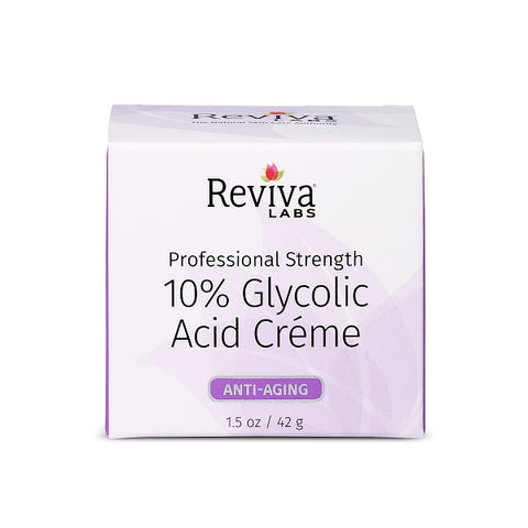REVIVA LABS - 10% Glycolic Acid Cream