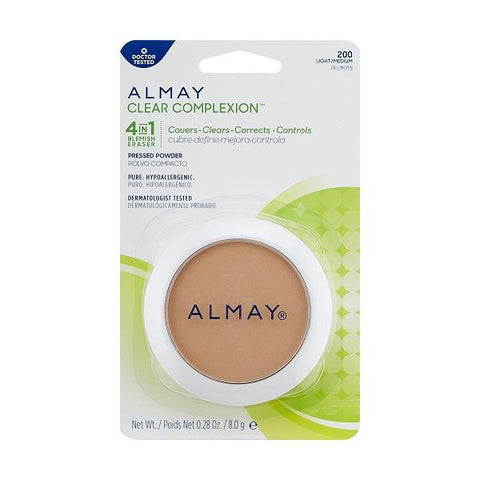 ALMAY - Clear Complexion Pressed Powder Light/Medium 200