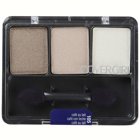 COVERGIRL - Eye Enhancers Quick-Kit-Trio Shadow Cafe au Lait