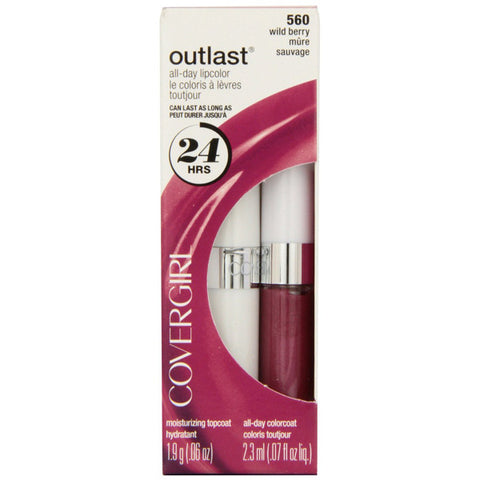 COVERGIRL - Outlast All-Day Lipcolor Wild Berry 560