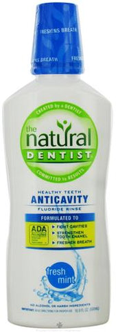 Natural Dentist Anticavity Fluoride Rinse Fresh Mint
