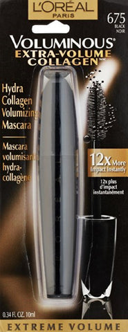 L'OREAL - Extra Volume Collagen Waterproof Mascara 675 Black