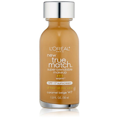 L'OREAL - True Match Super-Blendable Makeup W7 Caramel Beige