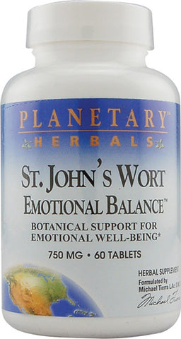 Planetary Herbals St Johns Wort Emotional Balance