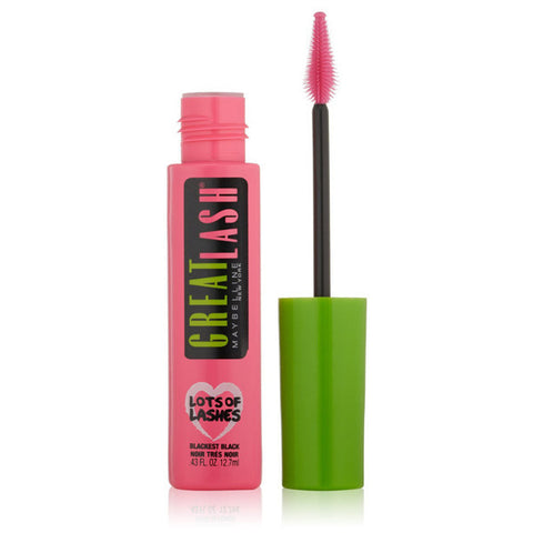 MAYBELLINE - Lots of Lashes Washable Mascara 140 Blackest Black