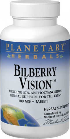 Planetary Herbals Bilberry Vision