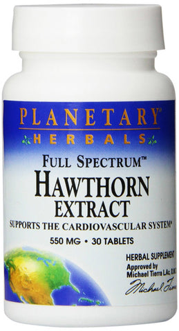 Planetary Herbals Hawthorn Extract Full Spectrum