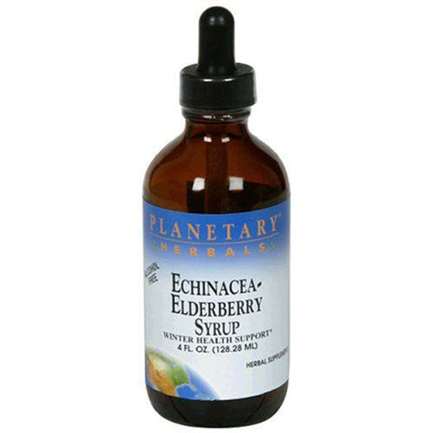 Planetary Herbals Echinacea Elderberry Syrup Liquid
