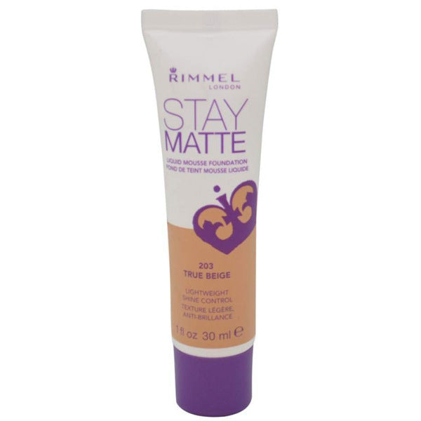 RIMMEL - Stay Matte Liquid Mousse Foundation #203 True Beige