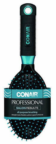 CONAIR - Pro Hair Brush with Nylon Bristles Oval Cushion