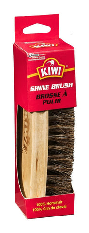 KIWI - 100% Horsehair Shoe Shine Brush